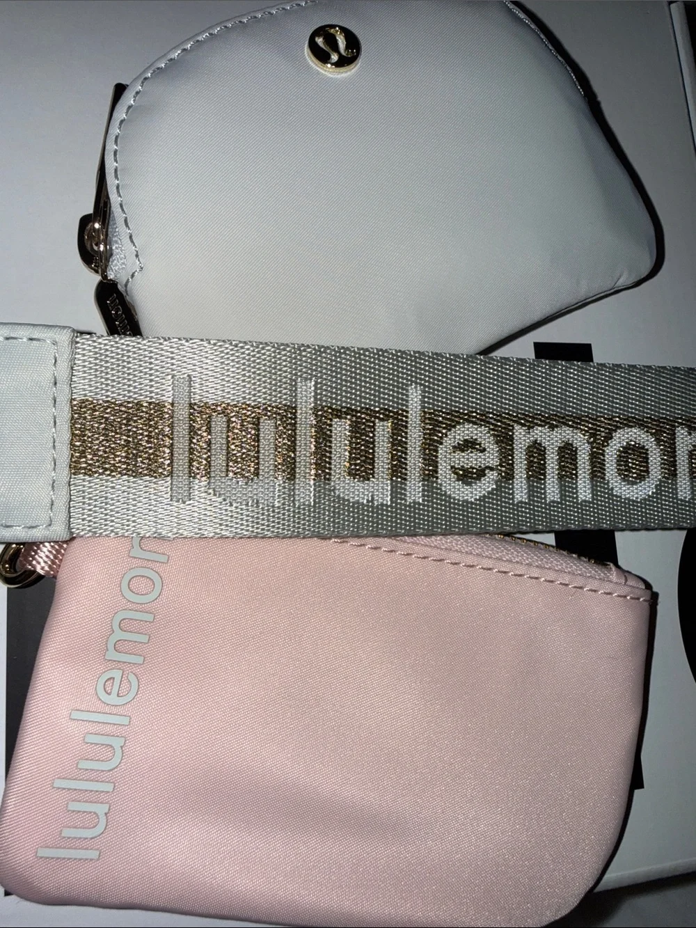 NWT Lululemon Dual Pouch Wristlet
